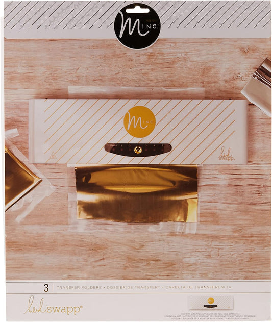 Create Stunning Foil Projects - Heidi Swapp Minc Transfer Folders 3 Pack