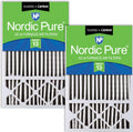 Honeywell 16x25x5 MERV 13 Replacement Air Filters by Nordic Pure