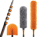 30 Foot High Reach Duster Kit with 5-24 ft Extension Pole - Ultimate