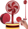 VENTY Portable Fan - Wireless Battery Operated Fan with LED Lights