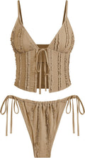 Stylish ZAFUL Tankini Swimsuits for Women with Ruffles