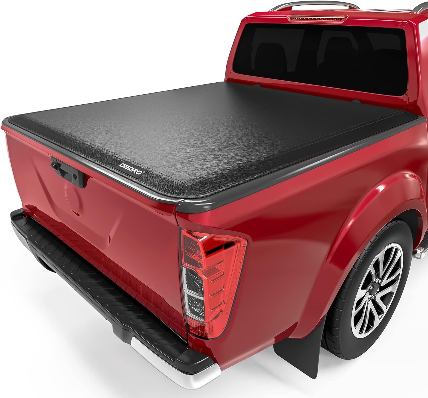 oEdRo Soft Tri-Fold Truck Bed Tonneau Cover for Nissan Frontier
