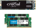 Crucial MX500 500GB M.2 SATA SSD and 16GB DDR4 Memory Kit