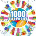 CAICID Water Balloons Quick Fill 1000 Pack - Fast Fill Self-Seal