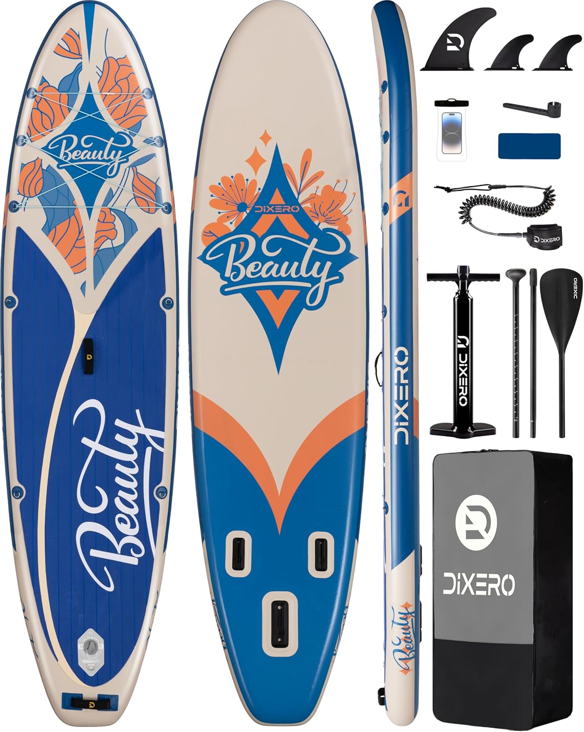 Inflatable Stand Up Paddle Board with Accessories for All Skill Levels