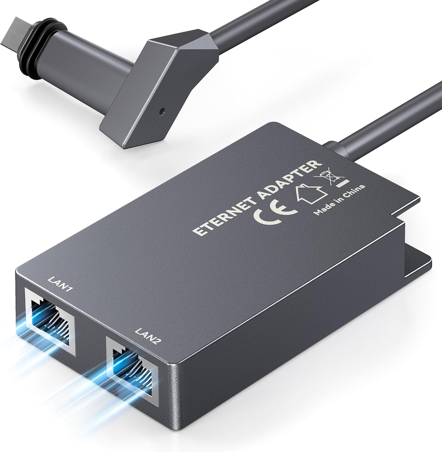 Nogoal Dual-Port Starlink Ethernet Adapter for High-Speed Networking