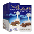 Lindt CLASSIC RECIPE Milk Chocolate Bar 12-Pack - Smooth, Creamy