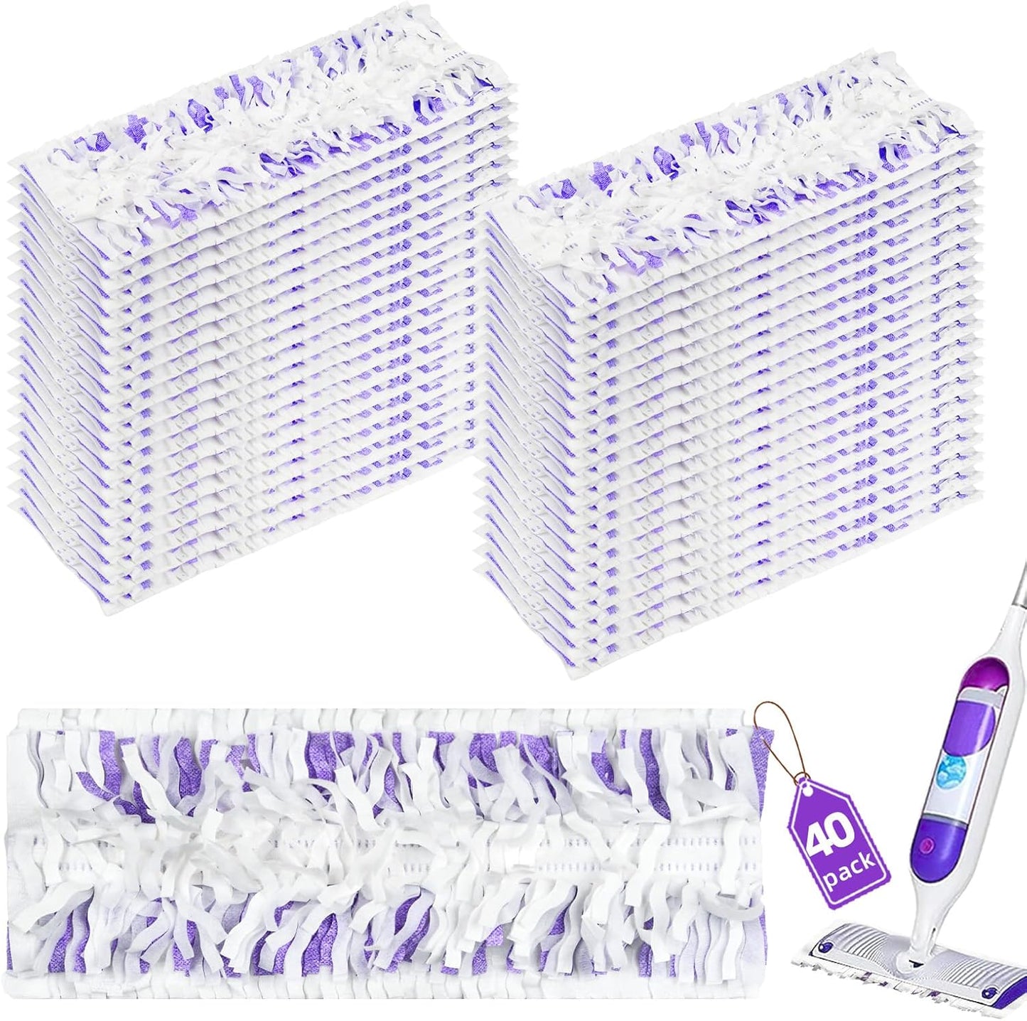 40ct Power Mop Refills for Swiffer - Multi-Surface Cleaning