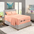 Nestl Queen Extra Deep Pocket Microfiber Sheet Set - Soft, Secure Fit