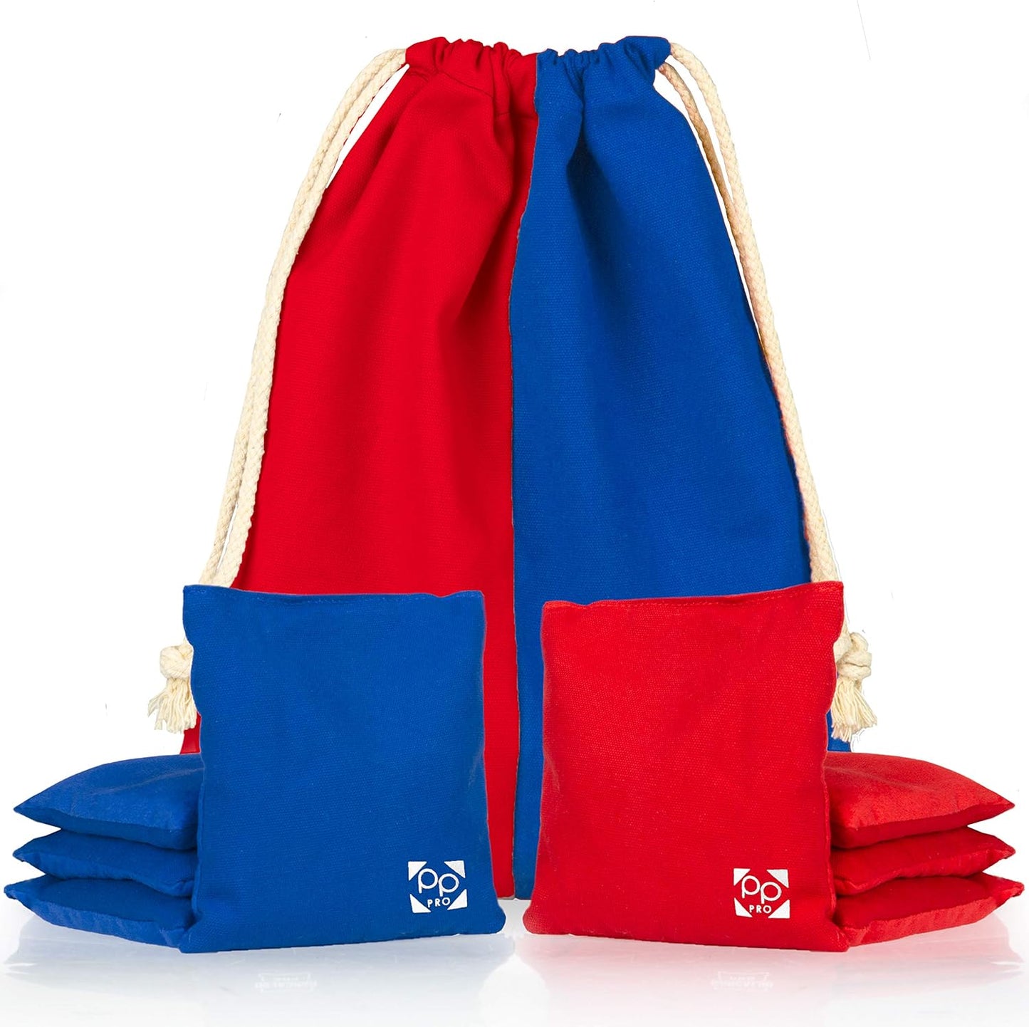 Professional Cornhole Bags Set of 8 for All Weather Play