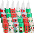 Christmas Car Tissue Holder 24 Pack - Festive Cylinder Boxes
