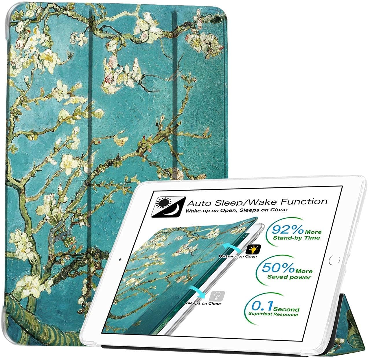 DuraSafe Cases for iPad 9.7 Inch 5 6 Air 1 2 - Blossom Design