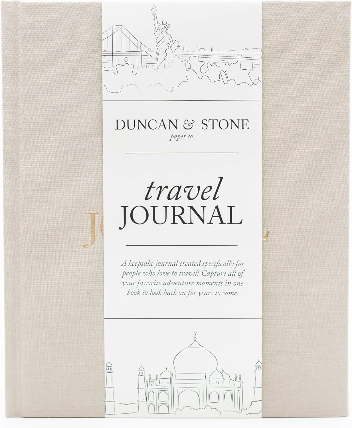 Duncan & Stone Travel Journal - Capture Memories in Style!