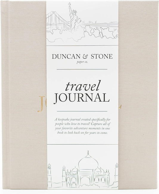 Duncan & Stone Travel Journal - Capture Memories in Style!