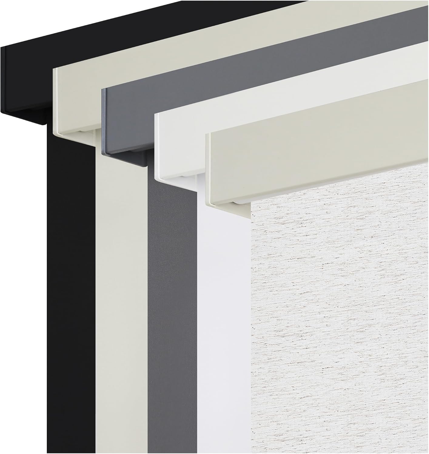 Cordless Blackout Roller Shades for Windows with Valance