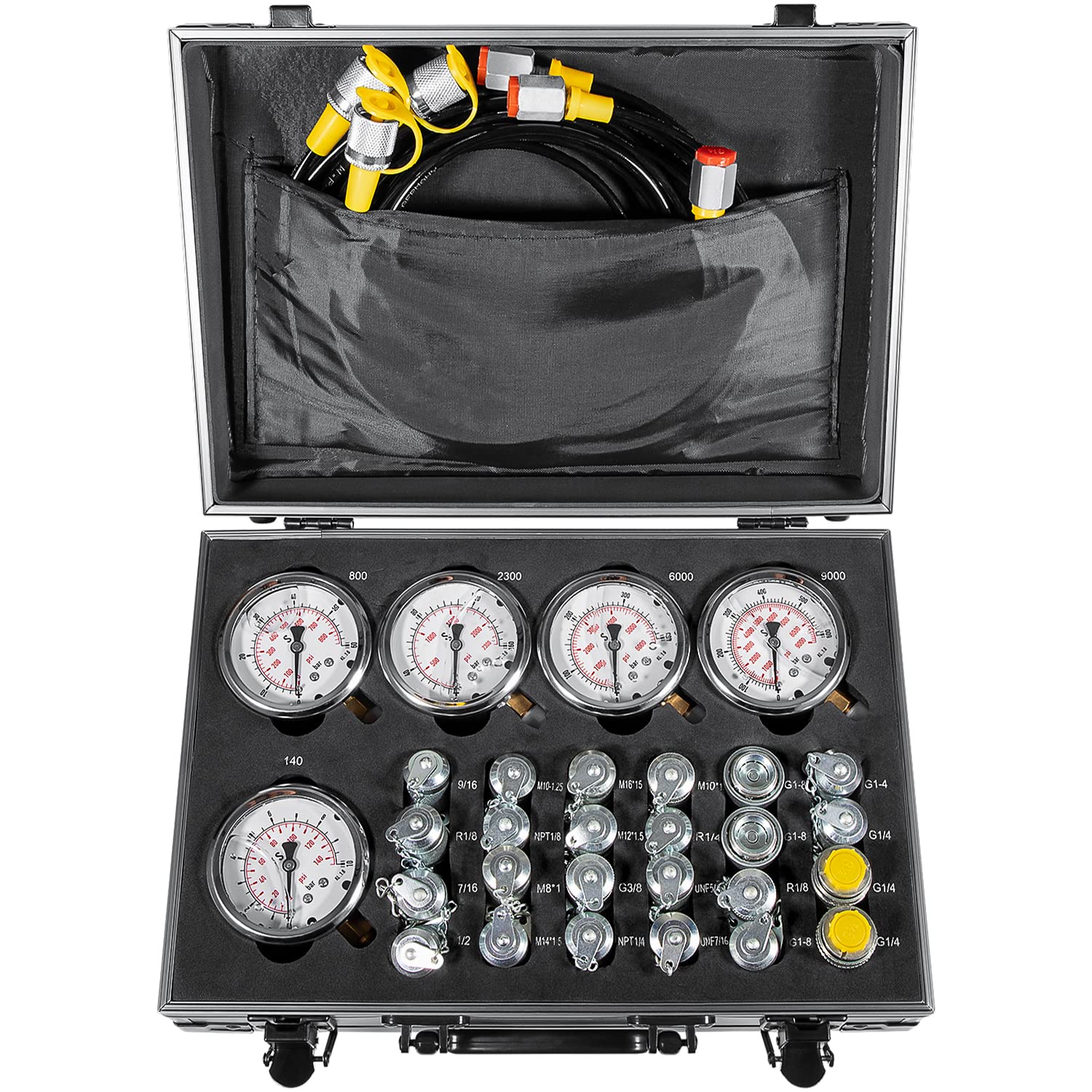 60P Hydraulic Pressure Test Kit for Excavator Construction Machinery
