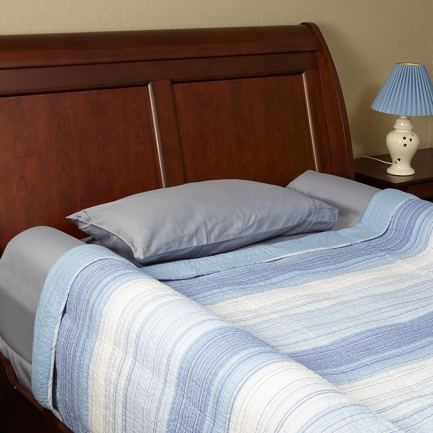 hiccapop Foam Bed Bumpers for Toddlers - Safe Sleep Solution