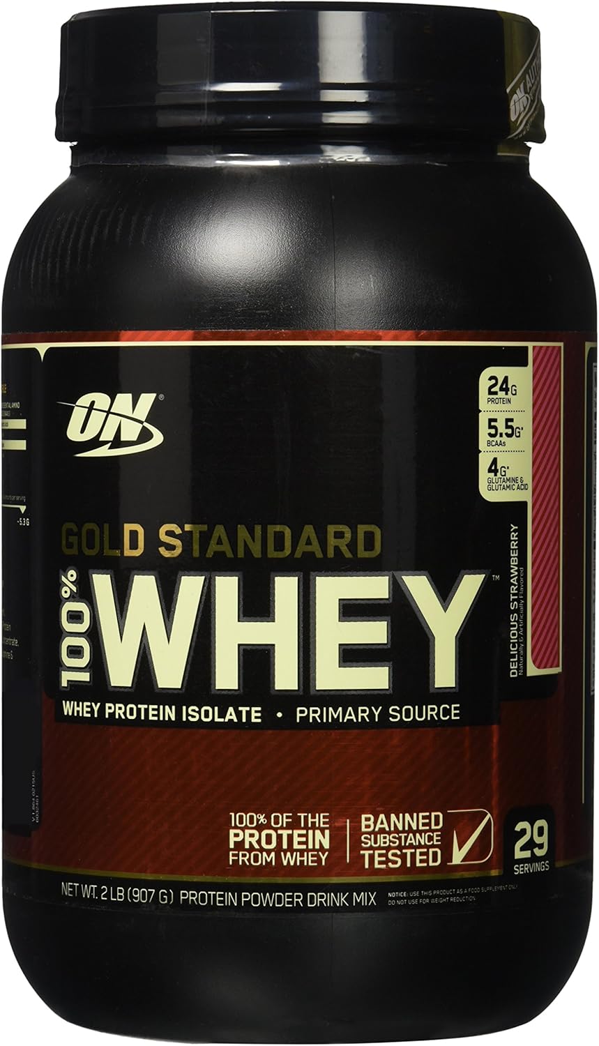 Optimum Nutrition Gold Standard Whey Delicious Strawberry Review