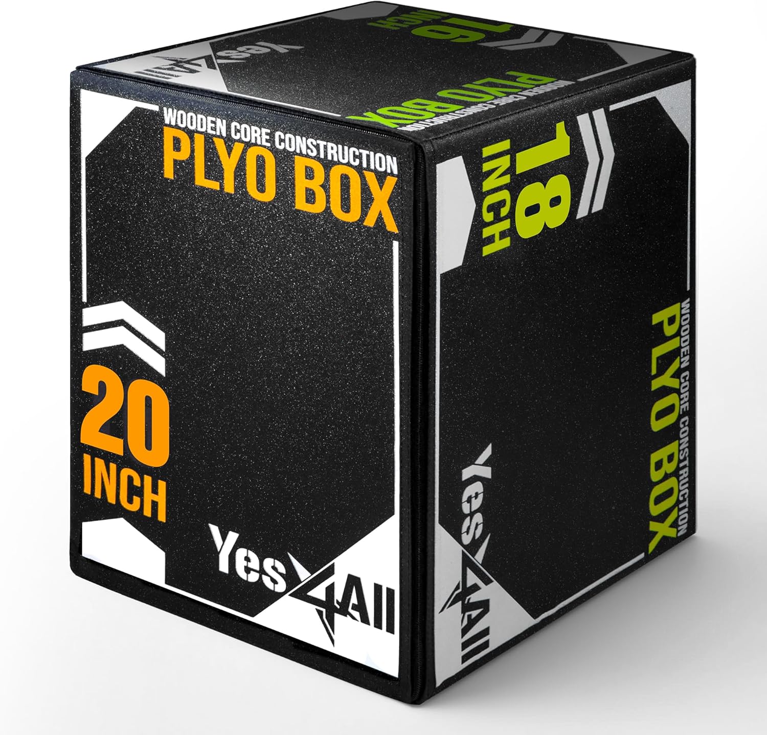 3-in-1 Soft-Padded Plyo Box for Jumping and Strength Training