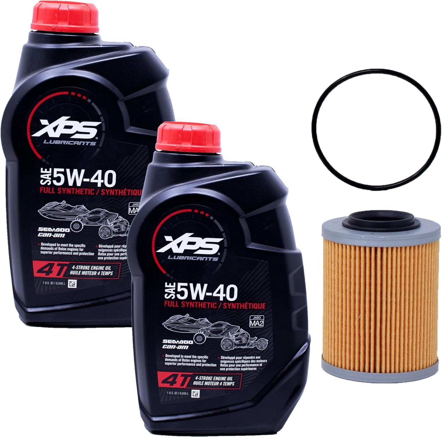 Edwards Full Synthetic Oil Change Kit for SeaDoo Spark PWC