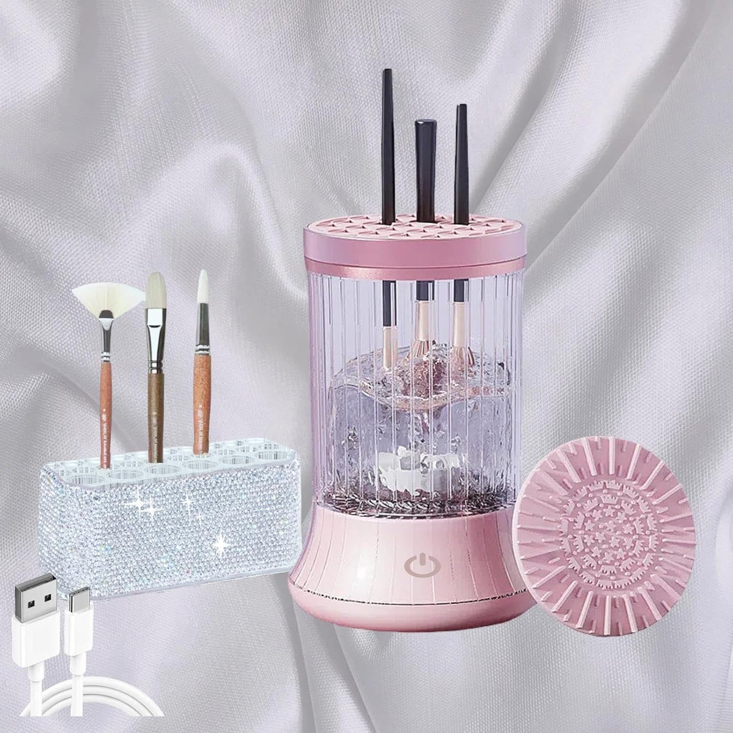 Cordless Electric Paint Brush Cleaner for Easy Brush Rinsing