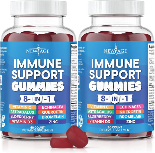 8 in 1 Immune Support Booster Supplement with Astragalus Root