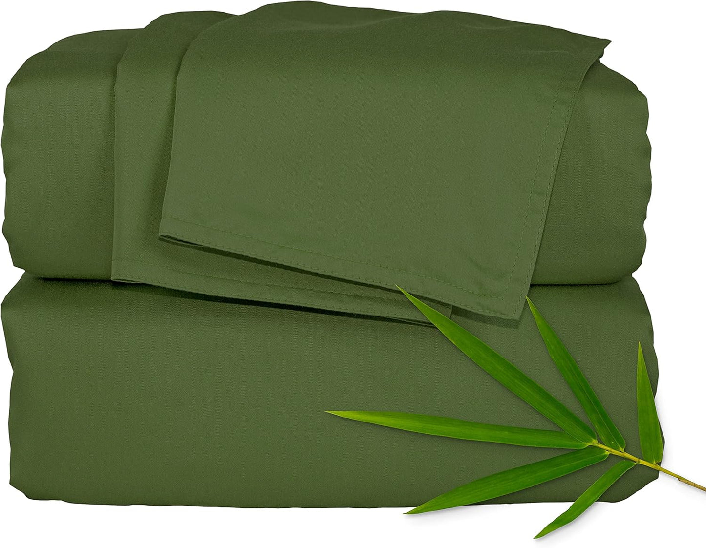 California King Sheets Set - 100% Organic Bamboo Softness