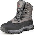 Men's Insulated Waterproof Winter Snow Ski Boots - NORTIV 8