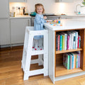 Stepup Baby Toddler Step Stool - Adjustable Montessori Helper