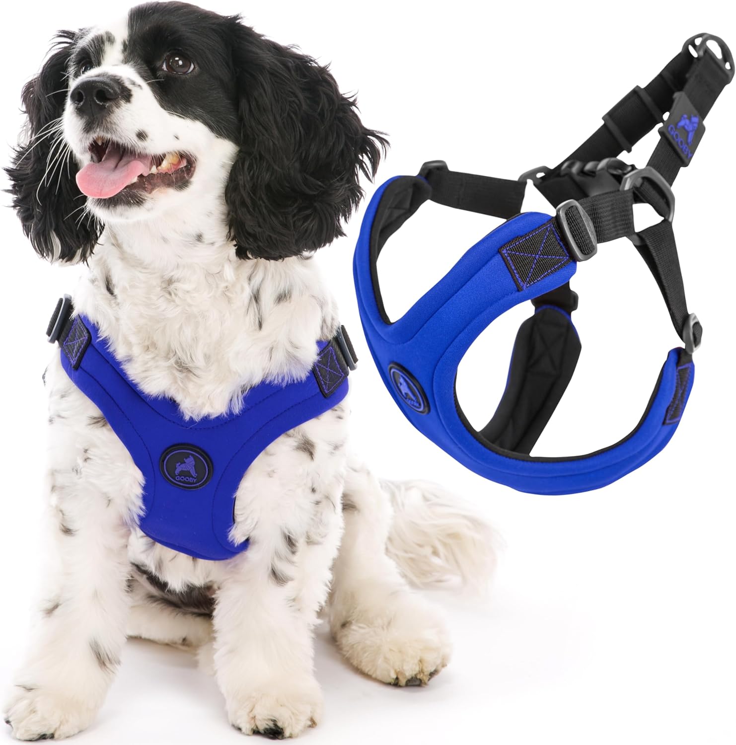 Gooby Escape Free Sport Harness for Small Dogs - No Choke Design