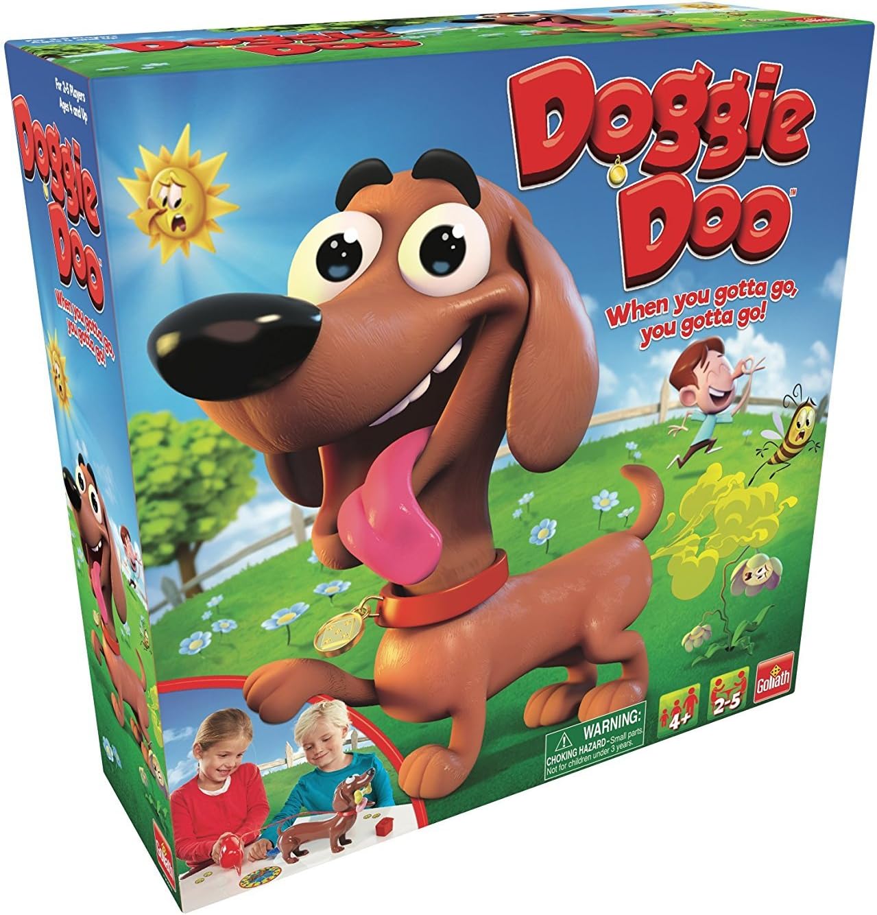 Goliath Doggie Doo Game - Fun Squeeze The Leash Experience