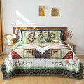 King Size Comforter Set - Lightweight Cotton Filling Quilt Set for All