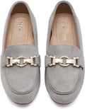 Womens Loafers Comfort Slip-Ons Flat Moccasins - Cushioned Fit