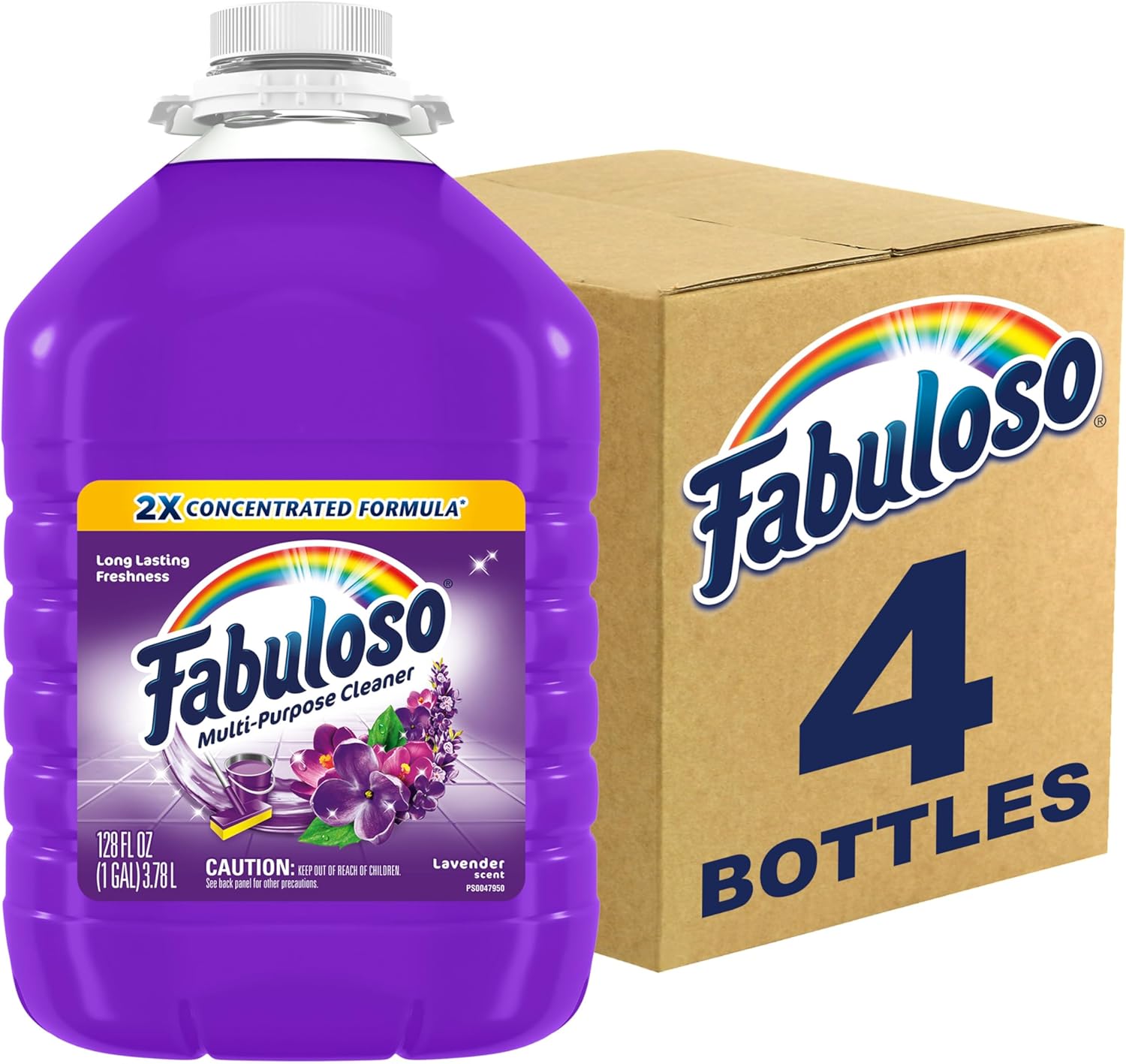 Fabuloso All Purpose Cleaner - 128oz Pack of 4 for Home Use