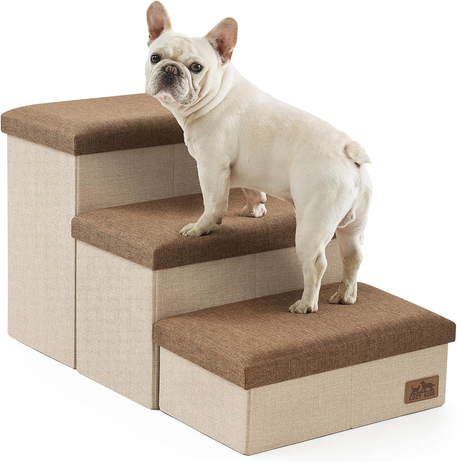 Dog Stairs with Storage for Easy Access and Convenience
