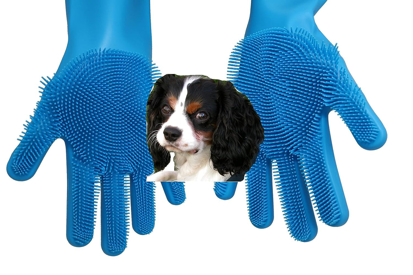 3-in-1 Pet Grooming Glove - Hair Removal, Massage, Bathing