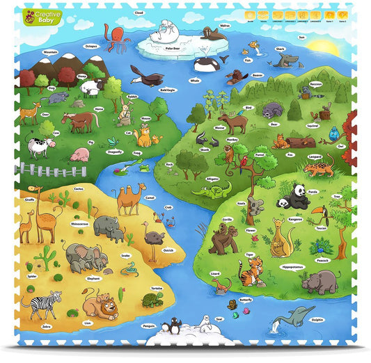 Interactive i-Mat Playmat for Creative Babies!