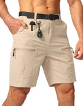 Men's Hiking Cargo Shorts Stretch Quick Dry Outdoor (Style MDDF)