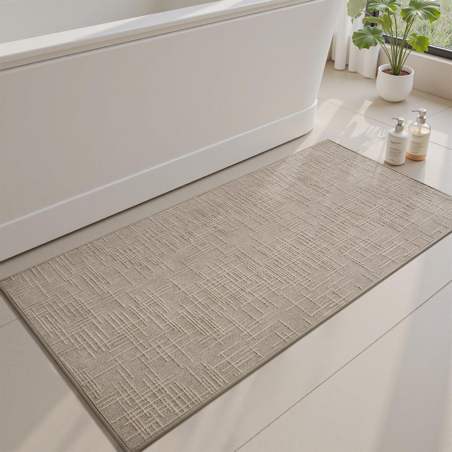 Non Slip Super Absorbent Bath Mat for Bathroom Floor Use