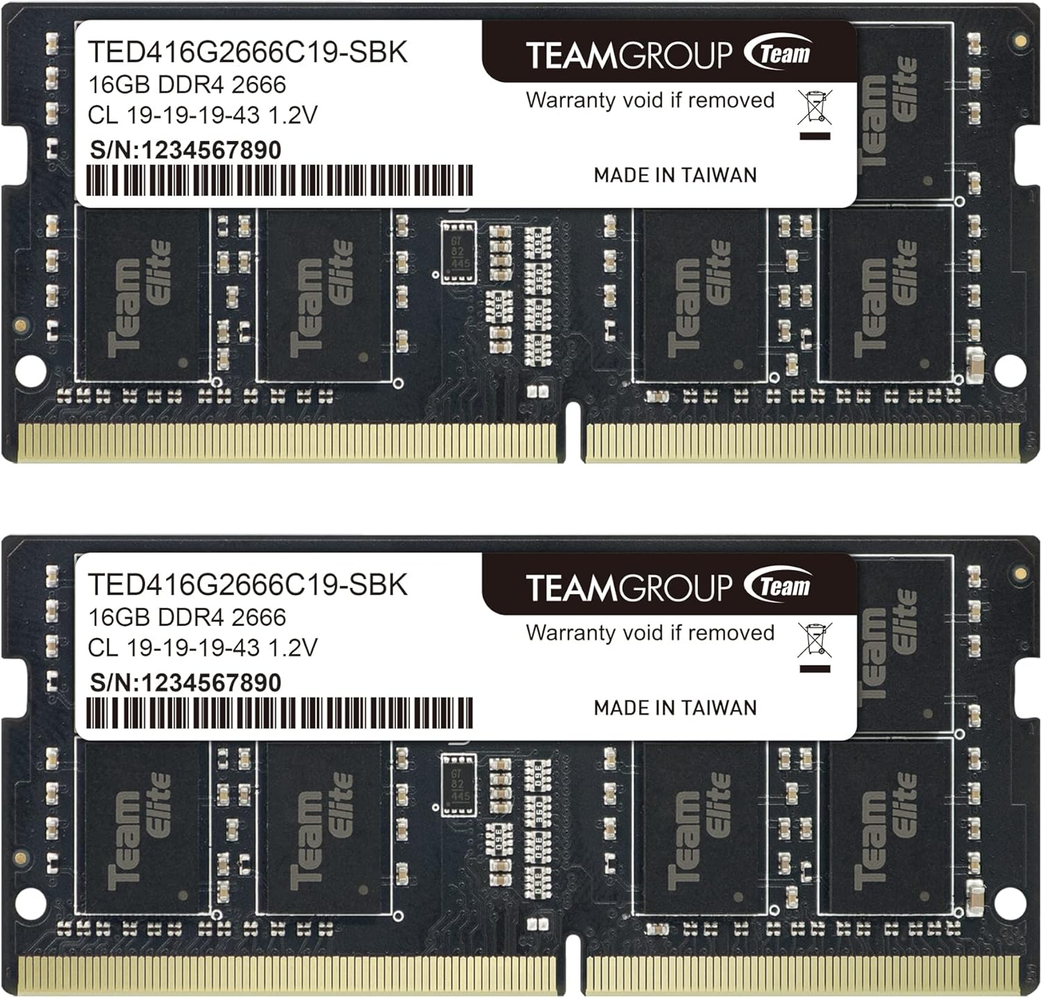 TEAMGROUP Elite DDR4 32GB Kit for Laptop Memory Upgrade