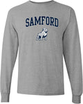 NCAA Team Color Arch Logo Long Sleeve - Officially Licensed