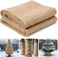 50ft x 40in Natural Burlap Plant Covers - Winter Freeze Protection