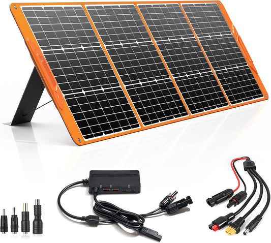 200 Watt Portable Solar Panel for Outdoor Power Needs
