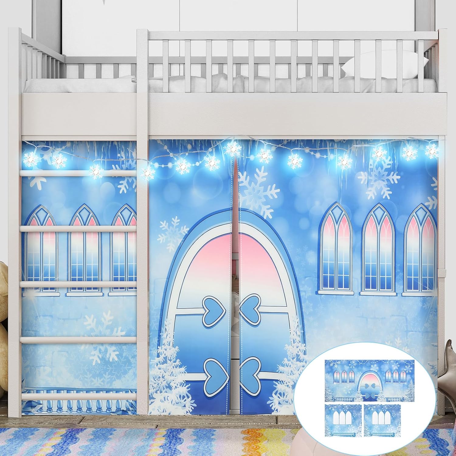 Enchanting Snowflake Lights for Dreamy Winter Parties