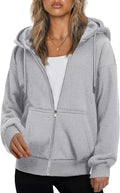 Cozy Oversized Zip Hoodie for 2025 Style