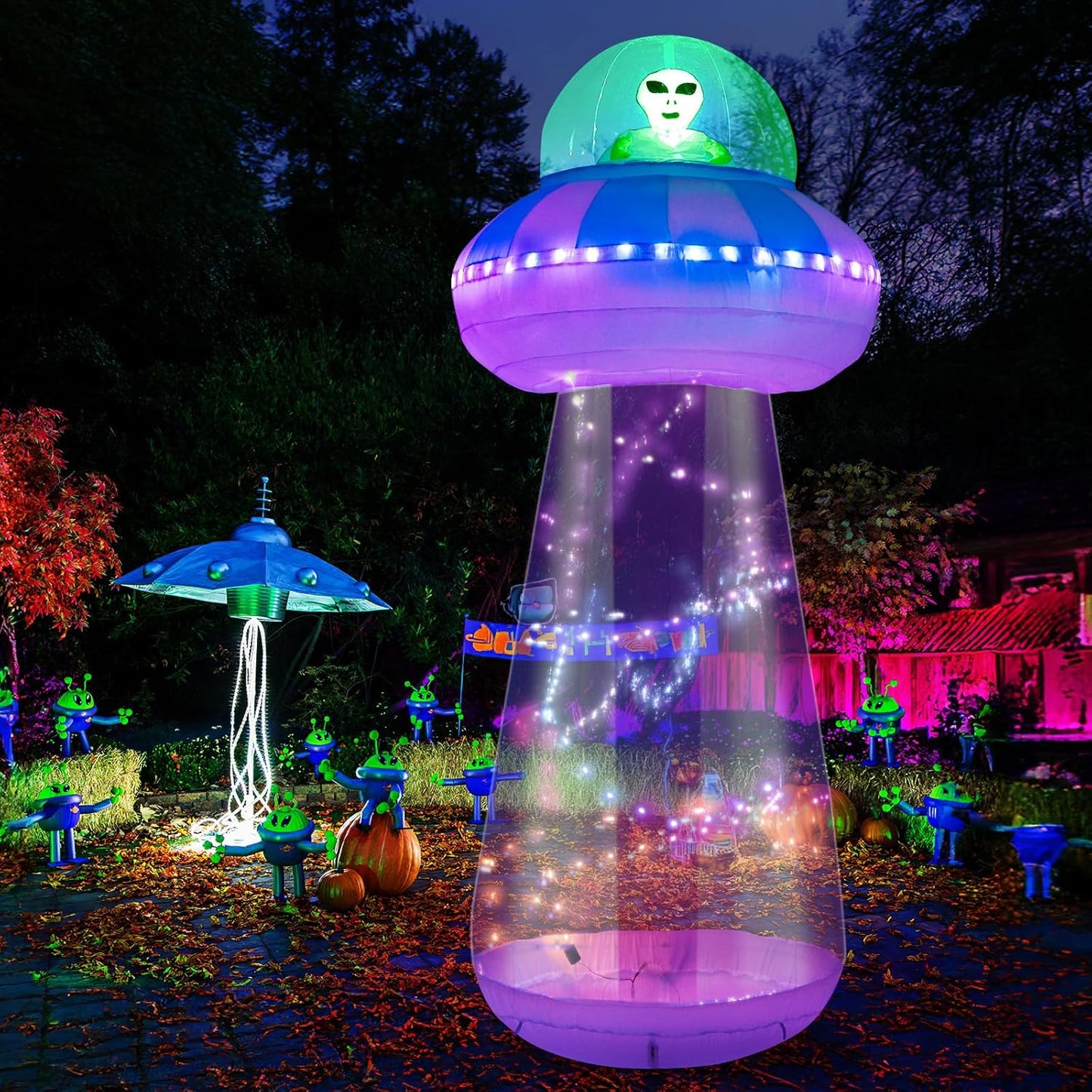 10FT Halloween Inflatables Outdoor Decorations for Spooky Fun