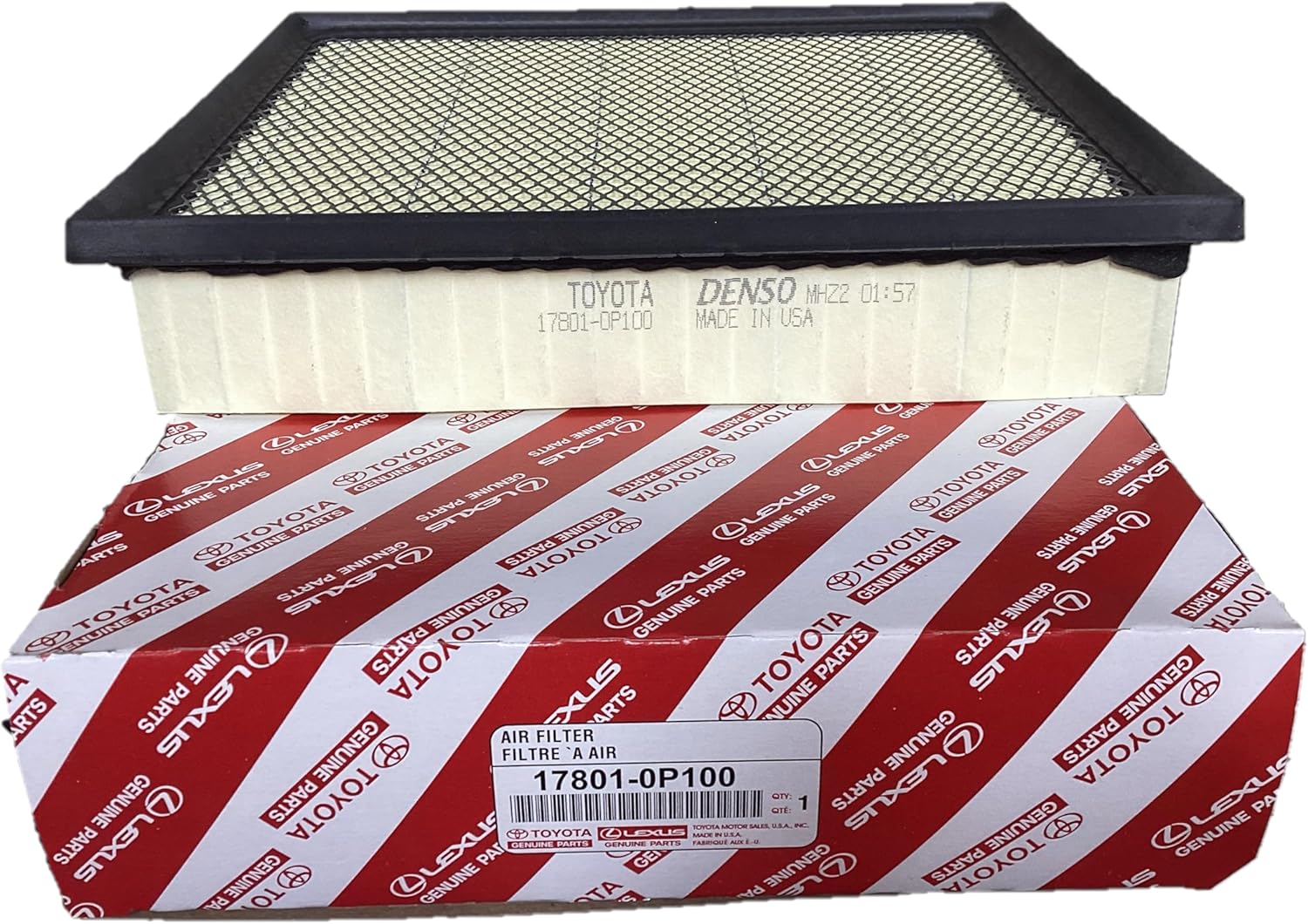 Genuine Toyota Engine Air Filter for Optimal Performance