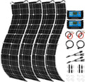 800 Watt Solar Panel Kit 4x200W Flexible Monocrystalline - RV & Camper