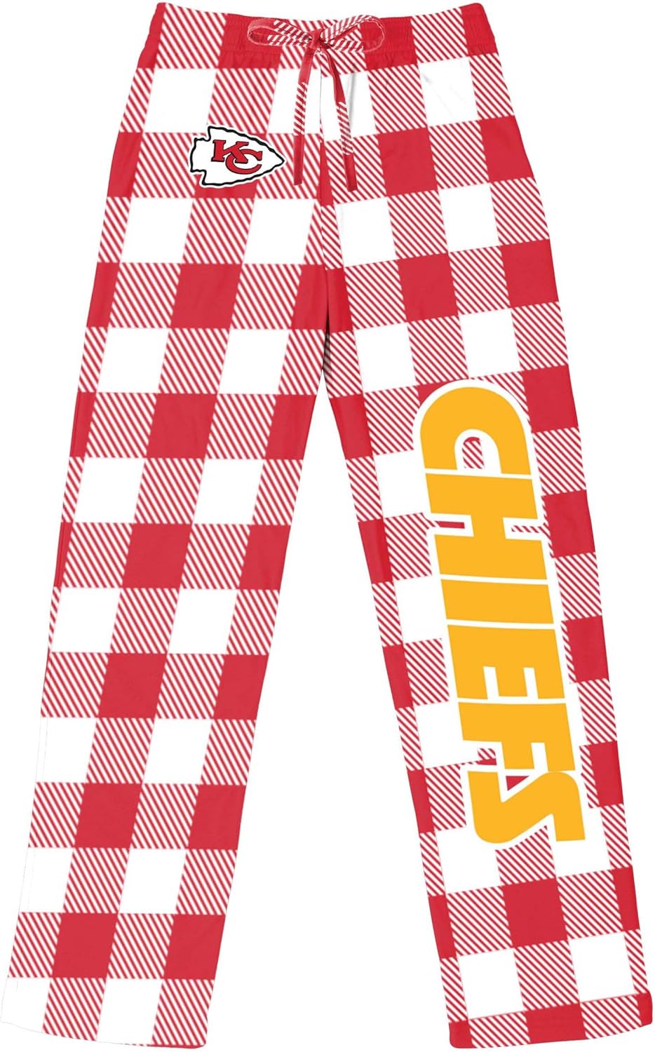 FOCO NFL Team Gingham Checkered Women's Pajama Lounge Pants