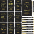 Christian Gifts Bulk Leather Notebooks with Pens - 10 Set